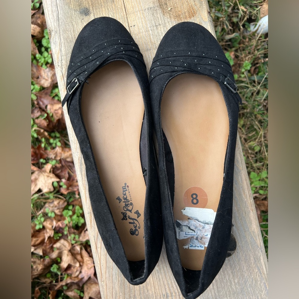 Elegant Black Women's Flats